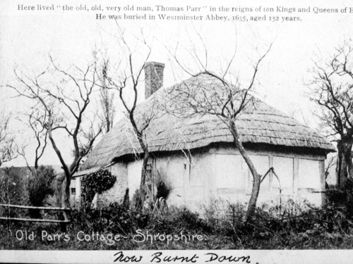 焼失前のトーマス・パーの家